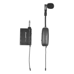 Baomic BM-12/V2 professionaalne UHF juhtmeta instrumentide mikrofonis&uuml;steemi vastuv&otilde;tja ja saatja 16 US Plug must