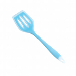 Toidukvaliteediga silikoonist piludega p&ouml;&ouml;raja mittenakkuva &otilde;&otilde;nsa disainiga k&ouml;&ouml;giriistade spaatel toiduvalmistamiseks sinine