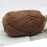 100g &uuml;lipehme paks j&auml;me l&otilde;ng teki kudumiseks vaipade k&auml;ekoti heegeldatud riide l&otilde;ng hele khaki v&auml;rv