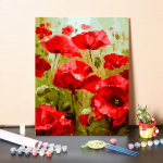 Digitaalne &otilde;limaal Kunst Kodukaunistus L&otilde;uend DIY Maalimine numbrite j&auml;rgi Numbrite j&auml;rgi &Otilde;limaal 40x50cm no frame