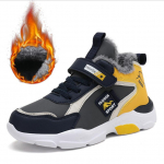 Laste Lumesaapad Talvised Veekindlad Puuvillased Saapad Poistele ja T&uuml;drukutele Soojad Kingad Laste Tossud 32 kollane