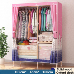 105/65 cm pikkune t&auml;ispuidust riidekapp klassikalises stiilis magamistoa hoiukapp. 105cm