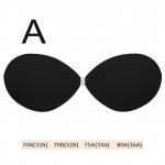 FINETOO esipandlaga Push Up n&auml;htamatu rinnahoidja naistele Olkaimeta rinnahoidjad Rinnakroonlehed Kleepuv silikoonist isekleepuv naiste pesu A