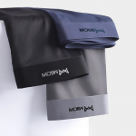 MiiOW 3tk Seksikas &Otilde;mblusteta Bokser Meeste Aluspesu J&auml;&auml; Silk Grafeen Antibakteriaalne Bokserp&uuml;ksid Alusp&uuml;ksid Alusp&uuml;ksid Alusp&uuml;ksid L-5XL XXXXXL