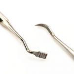 Hambaravi ortodontiline Mershoni rihma istmepael, t&otilde;stuk, hammastatud otsaga hambaarsti t&ouml;&ouml;riistad 1 piece A