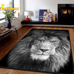 Tiigrivaip 3D-loomaprint Lion Leopard vaip Uksematt Elutuba Magamistuba Moodne kodukaunistus vaibafotograafia rekvisiidid 100x120cm