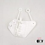 BWR757 Akna T&otilde;stuki Klambrid Eesmine Parempoolne Smart Fortwo MK1 450 1998-2007 2/3-Ukseline Coupe Cabrio Kabriolett C0002702V001