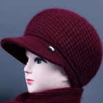 Talvised nokam&uuml;tsid Kootud Naiste m&uuml;ts Naiste talvem&uuml;tsid naistele nokam&uuml;tsid T&uuml;drukud Skullies M&uuml;tsid Kapott Femme Snapback Villane soe m&uuml;ts ONE SIZE