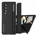 S-pliiatsihoidja kogu korpusega moodne &uuml;mbris Samsung Galaxy Z Fold4 Fold 4 Zfold4 5g esiklaaskile Samsung Fold4 &uuml;mbriste jaoks for Samsung Z Fold 4 must