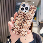 Lahe Leopard mustriga telefoni&uuml;mbris iPhone 14 11 12 13 Pro Max pehme TPU kaitserauaga kaamera kaitsekate For iPhone12 Pro Max
