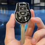 4 nupuga TPU kaugjuhtimispuldi v&otilde;tmekohver Fob Shell katte nahahoidik Nissan Note Micra Juke Qashqai Tiida X-Trail Cube NV200 jaoks must