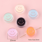 4 tk l&auml;bipaistev akr&uuml;&uuml;ltilkuv &otilde;li aksessuaarid ehete valmistamiseks meisterdamiseks v&otilde;lukaunistusteks 20*20*8mm