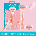 Gillette Venus Extra Smooth naiste habemenuga m&auml;&auml;rdeseep kaitseb nahka ohutu raseerimismasina &auml;rrituse eest roosa