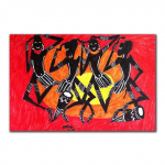 Abstraktsed afroameeriklaste portreed l&otilde;uendimaalid, mustad naiste plakatid, seinakunsti pilt elutoa seinakaunistuseks Cuadros 20x30cm