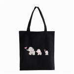 Armsad loomaseeriad Elevandi multifilmid Duck Print Naiste k&auml;ekott Vabaaja kandekott Ostukott Suure mahutavusega l&otilde;uendist kott Bolsas 24*26cm