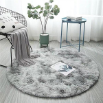 &Uuml;mmargune pehme vaip elutuppa libisemisvastane kohev suure pindalaga matt Paks magamistoa dekoratiivvaibad p&otilde;rand pehme vaip Kodu roosa vaip 120x120cm