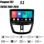 2 Din Android Peugeot 207 207CC 2007&ndash;2013 autoraadio multimeediumipleier Carplay Auto Stereo WIFI GPS DVD-peaseade 2+32GB 1+16GB
