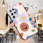 S&otilde;rmus&otilde;rmus kaelapael, lilled, laste naeratuse disainiga telefoni&uuml;mbris Redmi 10