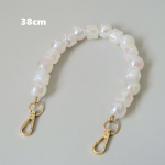 Uue naise telefoniketi tarvikute osad S&auml;ravad vaigup&auml;rlid K&auml;sitsi valmistatud randmepaela telefoni&uuml;mbrise rihm Naiste elegantsed k&auml;epideme ketid 38CM