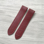 20mm 23mm Must pruun Sinine Valge Punane Valge Roosa Ehtsast nahast k&auml;erihm Naistele Cartier Santos100 k&auml;ev&otilde;ru kellarihm 20mm