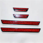 Ford Maverick 2023 2024 uksel&auml;ve pedaalikaitse roostevabast terasest l&auml;ve l&ouml;&ouml;k, kulumisplaadi kleebised stiilse auto jaoks