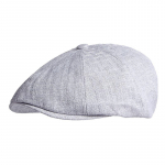 Kaheksanurkne meeste m&uuml;ts Kevad-suvi hingav barett Meeste Briti Vintage Newsboy Cap Gatsby Painters M&uuml;tsid Gorras Hombre helehall v&auml;rv