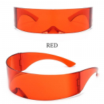 Uus tehnoloogia Sense Prillid Uued ulmelised p&auml;ikeseprillid Jump DJ Club Camera Trend Prillid punane