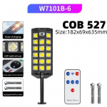 15000LM p&auml;ikeseenergia t&auml;navavalgusti liikumisandur LED p&auml;ikeseprožektor valgustundlik v&auml;listingimustes veekindel LED sise&otilde;ue turvavalgusti inimese tuvastav seinavalgusti W7101B-6