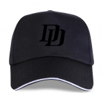 Uus meile Tv Daredevil Dd logo Prinditud Unisex Mood Pesapallim&uuml;ts Puuvillane Unisex Suvine stiil Unisex f&auml;nnid