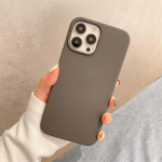 Halli must vedel t&auml;issilikoonist kate, mis &uuml;hildub iPhone'iga 14 13 12 11Pro Max X XR XS Max 6 6S 7 8 Plus flokeeritud pehme kaitse&uuml;mbris For iphone11