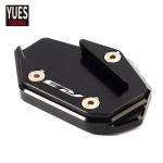 Motorcycle Accessories CNC Aluminum Side Stand Kickstand Extension Enlarger Plate stands For YAMAHA YZF R3 ABS must