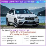 Auto porilapid BMW X1 F48 2016~ 2017 2018 Poritiiva pritsmekaitsed Poritiibade poriklapid Auto