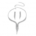 Luksuslikud kaelakeed ehted Vintage niklivaba kleit