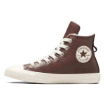 Converse Chuck Taylor All Star nahast k&otilde;rge kunstkarusnahast vooder &ndash; igavene maapruun naiste tossud Egret A07946C 35