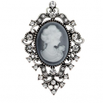 Vintage kivikimp naiste ilupea kaameo prossin&otilde;elad, ehted, kingitus h&otilde;be