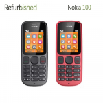 Renoveeritud Nokia Originaal Nokia 100 Mobiiltelefon 1 SIM-kaardiga 1 Battery 1 Charger must