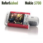 Renoveeritud Nokia Originaal Nokia 5700 3G 2.0MP FM-raadio Mobiiltelefon 1 SIM-kaardiga No charger must