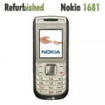 Renoveeritud Nokia Originaal Nokia 1681 Mobiiltelefon 1 SIM-kaardiga No charger must