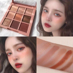 &Uuml;heksav&auml;rviline lauv&auml;rv Platter Earth Glitter Pearl Kauakestev mittel&auml;bilaskev Pearl glitter veekindel higikindel Student lauv&auml;rv Platter meik Eyeshadow Palette