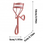 Roostevabast terasest ripsmekoolutaja kammiga Osaline koolutaja Naturaalne Stereoskoopiline p&uuml;siv stiil kaasaskantav kunstripsmemeigi t&ouml;&ouml;riist Ilutudeng algaja roosa