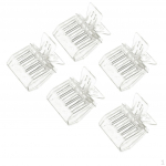 5 tk klamber mesiniku plastikule