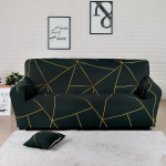 Diivanikate elutuppa Tr&uuml;kitud sektsioonidiivanikate L-kujulisele diivanile Funda Sofa Chaise Lounge 1-seater 90-140cm armee roheline v&auml;rv