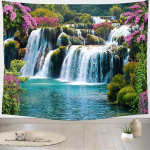 1 tk Metsa loodusmaastik Gobel&auml;&auml;n Pol&uuml;estervaibast seinariip elutuppa Magamistoa Kontori kodukaunistus Toakaunistus 230x150cm