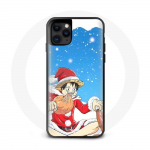 &Uuml;mbris telefonile Iphone 11 Pro Anime One Piece Luffy Christmas Day 2023