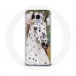 &Uuml;mbris Samsung Galaxy J6 2018 Appaloosa White Horse jaoks
