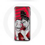 &Uuml;mbris Samsung Galaxy S9 jaoks La casa de papel Nairobi Fan art
