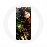 Coque pour Vivo Y72 Attaque des Titans Levi Ackerman