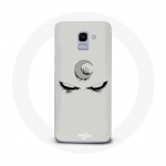 &Uuml;mbris Samsung Galaxy A8 2018 Moon Knight Batmani 1. hooaja Angry Eyes jaoks