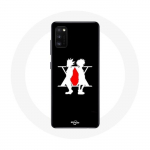 Coque pour Oppo A16 Hunter x Hunter Manga Logo Noir