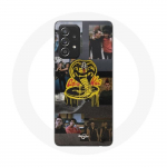 Coque pour Samsung Galaxy A52 Cobra Kai Logo Affiche S&eacute;rie